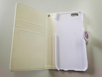 【グッズ-携帯グッズ】アイドルマスターシンデレラガールズ 手帳型スマホケース iPhone6 渋谷凛 サブ画像2