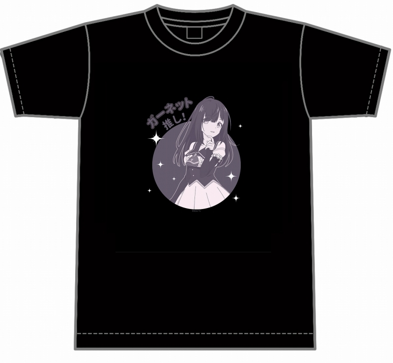 【グッズ-Tシャツ】ラピスリライツ ガーネット 推しTシャツ XL