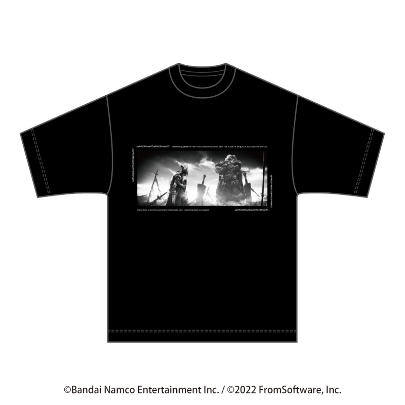 【グッズ-Tシャツ】ELDEN RING Tシャツ マレニアVSラダーン L