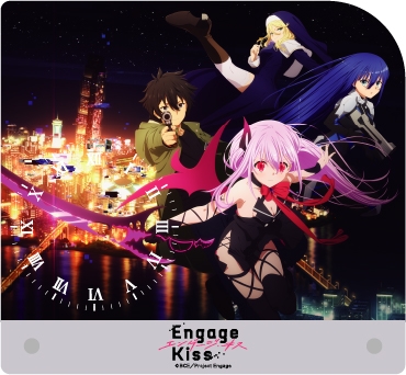 【グッズ-時計】Engage Kiss アクリルクロック B