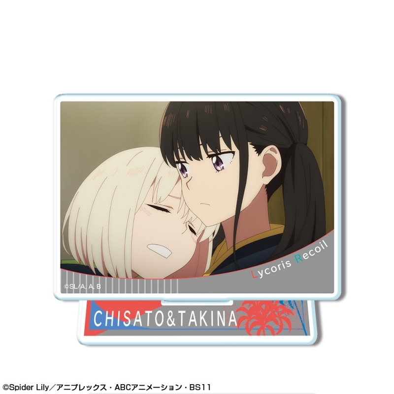 【グッズ-スタンドポップ】リコリス・リコイル ミニアクリルスタンド Ver.2 デザイン35(錦木千束&井ノ上たきな D) サブ画像2