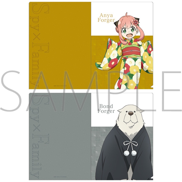 【グッズ-クリアファイル】SPY×FAMILY クリアファイルセット アーニャ・ボンド