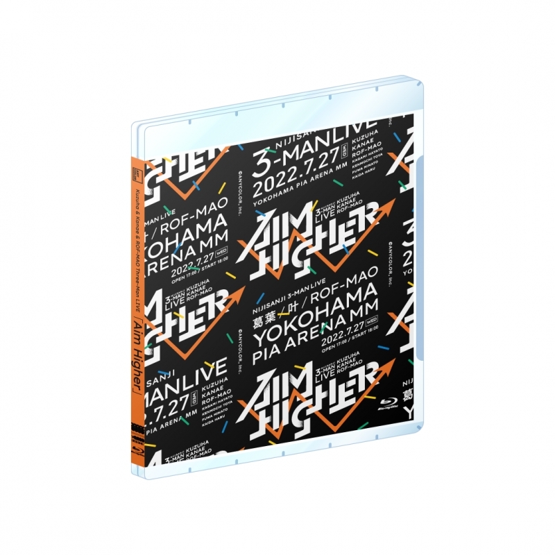 【Blu-ray】 Kuzuha & Kanae & ROF-MAO Three-Man LIVE「Aim Higher」 【特装版】