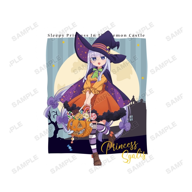 【グッズ-Tシャツ】魔王城でおやすみ 描き下ろしイラスト スヤリス姫 ハロウィンver. Tシャツメンズ(サイズ/L) サブ画像2