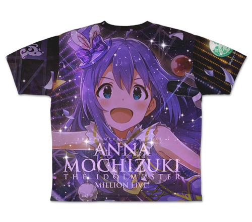 【グッズ-Tシャツ】アイドルマスター ミリオンライブ! ハッピーメリークリスマス 望月杏奈 両面フルグラフィックTシャツ/L サブ画像3