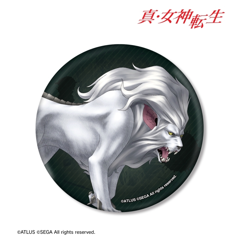 【グッズ-バッチ】真・女神転生 ケルベロス BIG缶バッジ