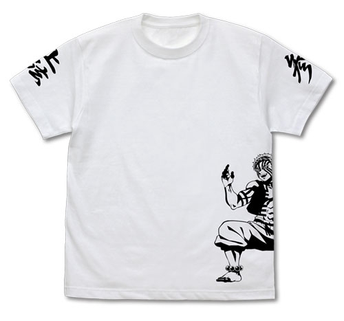 【グッズ-Tシャツ】鬼滅の刃 無限列車編 猗窩座 Tシャツ WHITE-XL