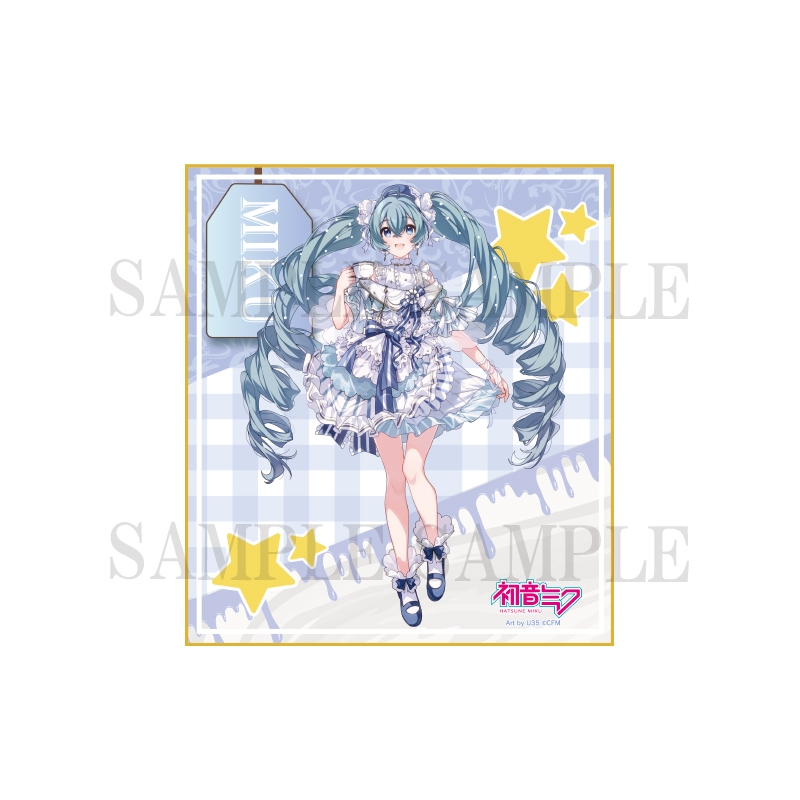 グッズ-色紙】初音ミク ミニ色紙 初音ミクver. | ゲーマーズ グッズ 