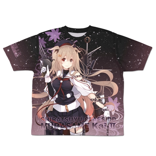 【グッズ-Tシャツ】艦隊これくしょん -艦これ- 村雨改二 両面フルグラフィックTシャツ/S サブ画像2