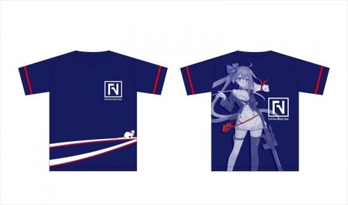 【グッズ-Tシャツ】ドールズフロントライン フルカラーTシャツ2 FAL サイズM