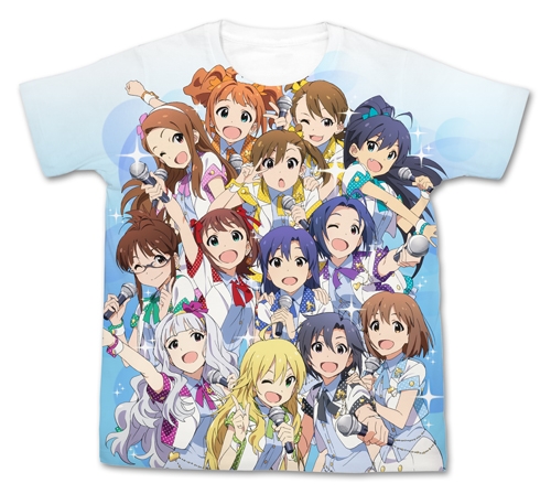 【グッズ-Tシャツ】アイドルマスターシャイニーフェスタ フルグラフィック Tシャツ L